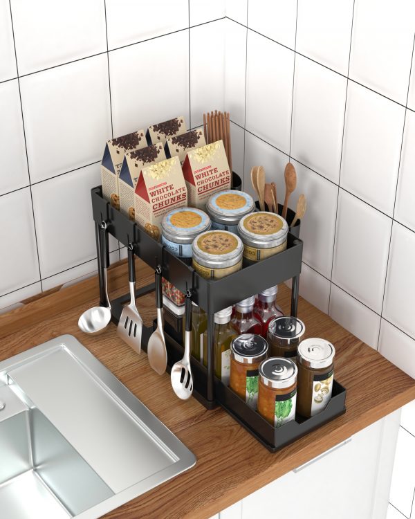2-Tier Under-Sink Organizer - 图片 2